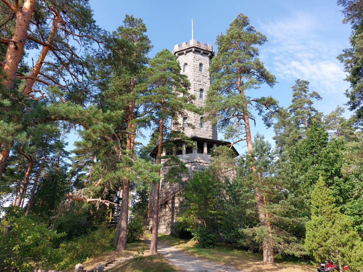 Aulangon näkötorni ja puistometsä Hämeenlinnassa